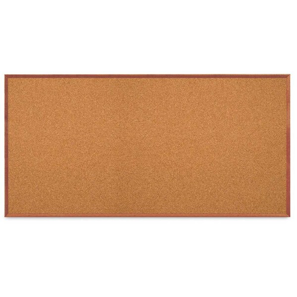 Slim Style Indoor Enclosed Corkboard, 24